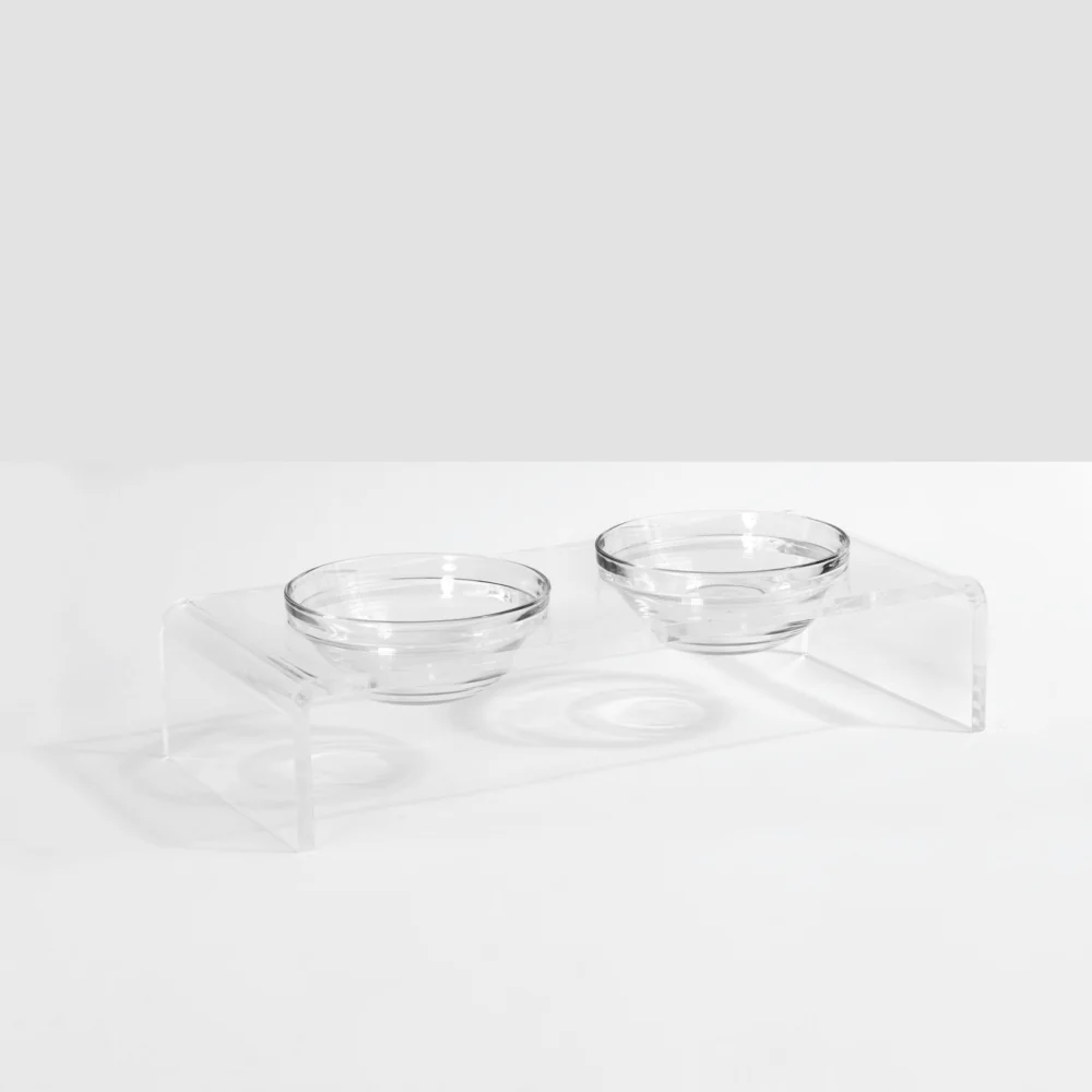 Small Glass Bowl Feeder - Image 11