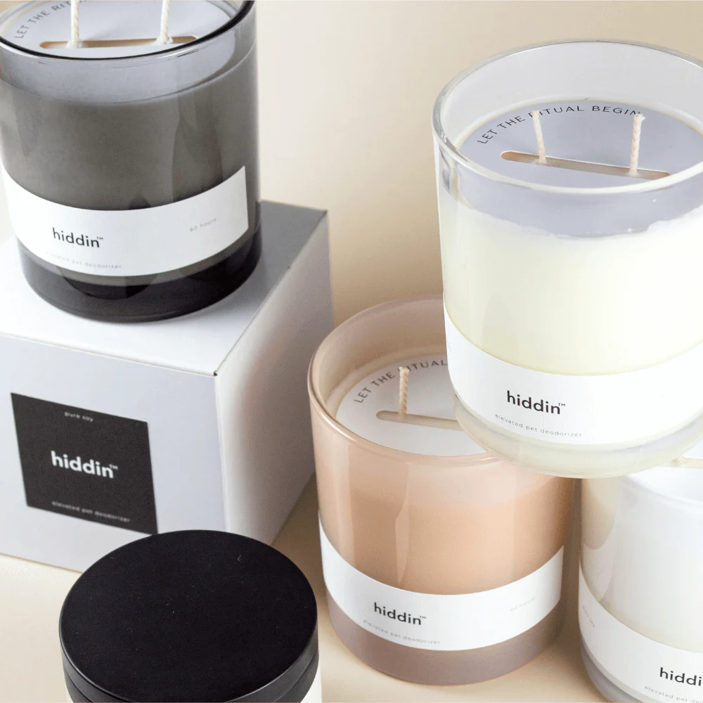 Hiddin Pet Deodorizing Glass Candle - Image 16