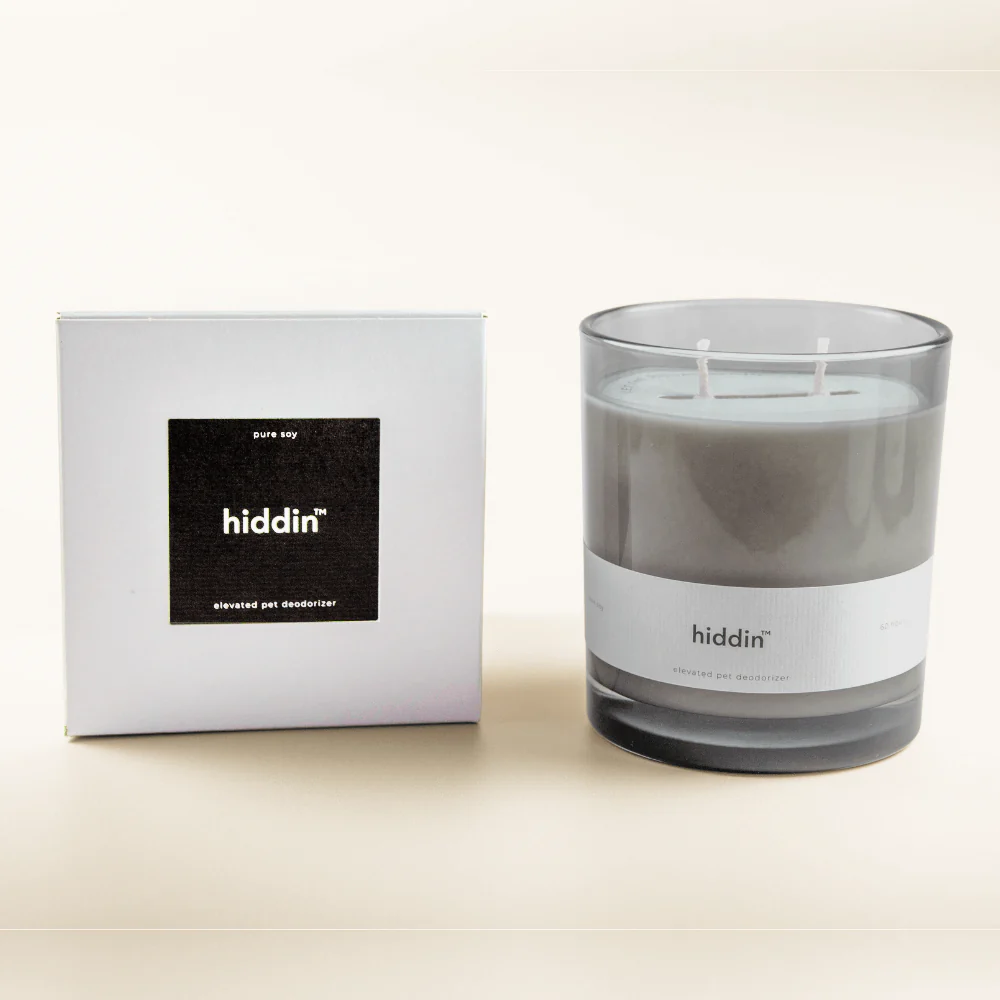 Hiddin Pet Deodorizing Glass Candle - Image 9