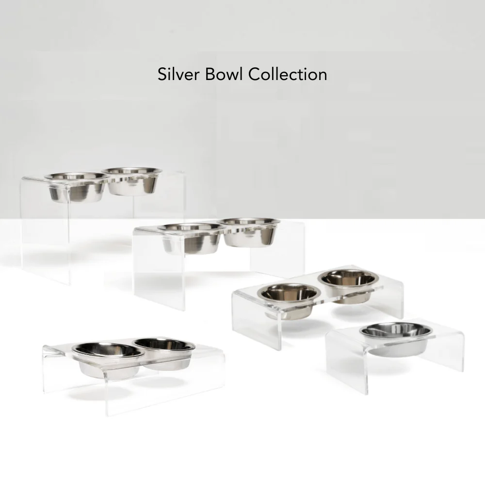 Tall Silver Double Feeder - Image 19