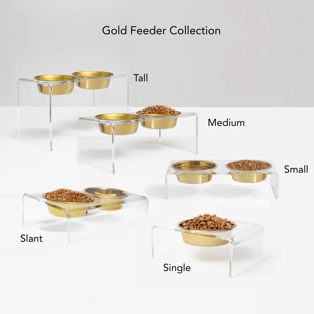 Tall Triple Gold Feeder - Image 17