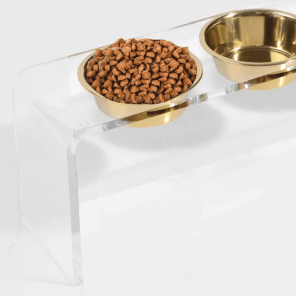 Tall Gold Double Feeder - Image 11