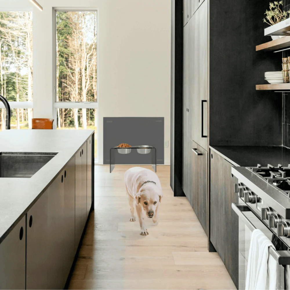 Tall Smoke Grey Feeder - Image 13